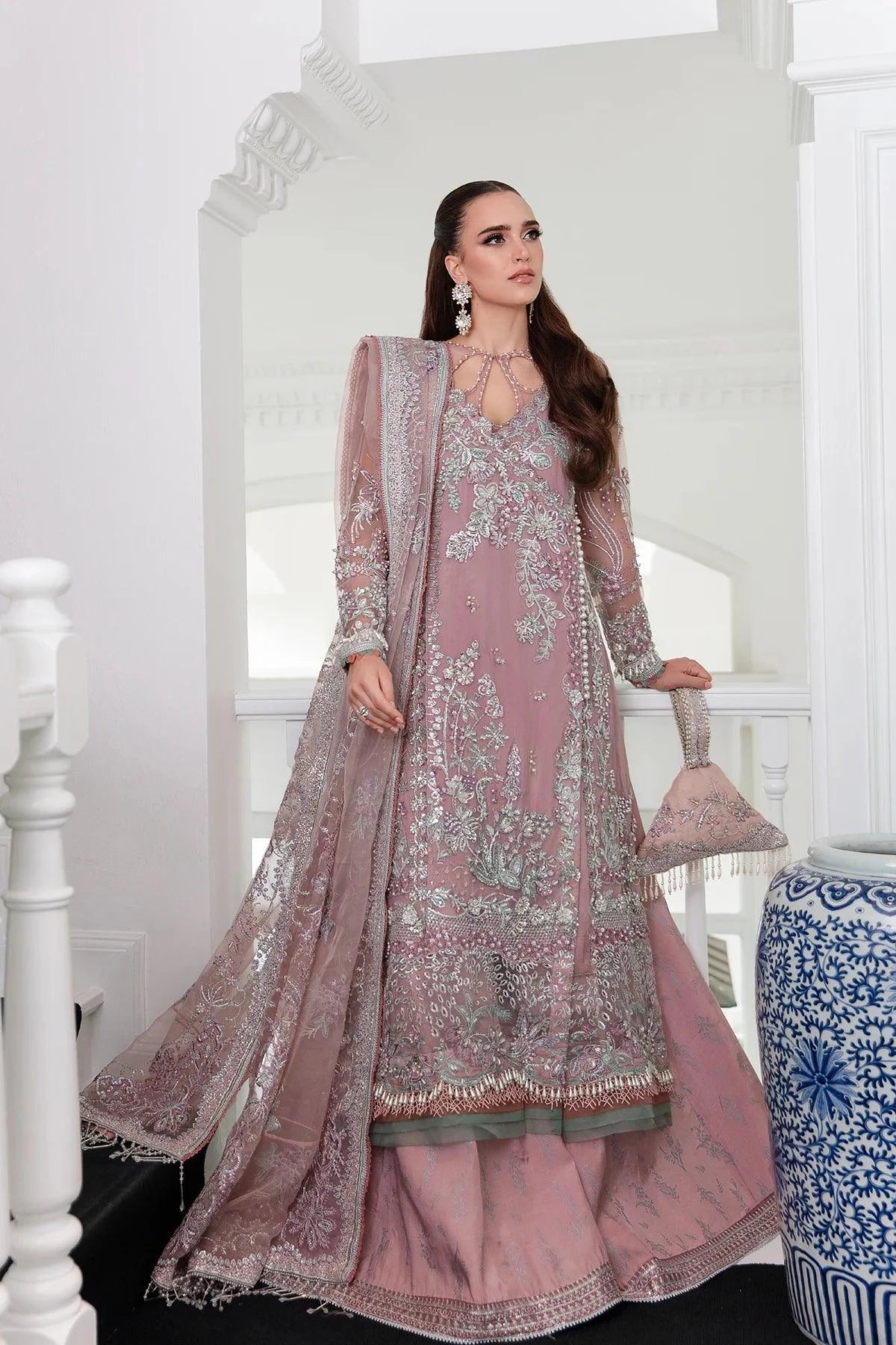 AJR Couture | Alif Luxury Wedding Formals 23 | Violet - Khanumjan  Pakistani Clothes and Designer Dresses in UK, USA 