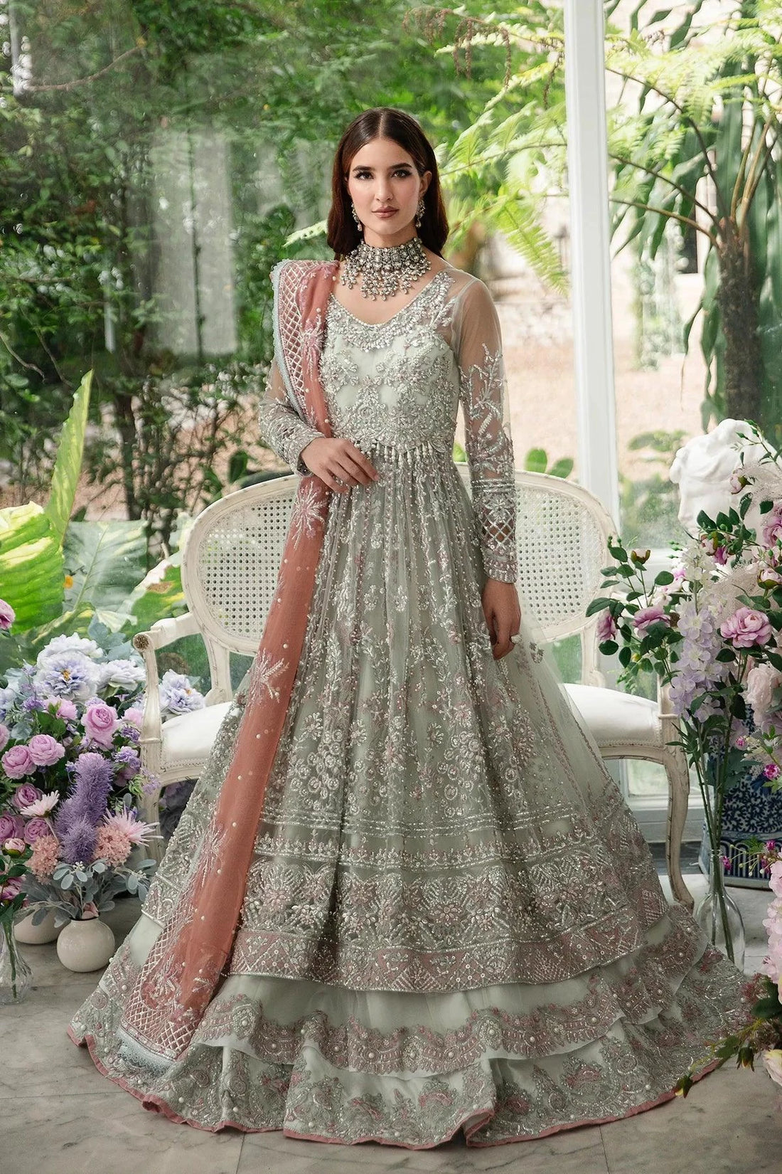 AJR Couture | Alif Luxury Wedding  Formals 23 | Wisteria - Khanumjan  Pakistani Clothes and Designer Dresses in UK, USA 
