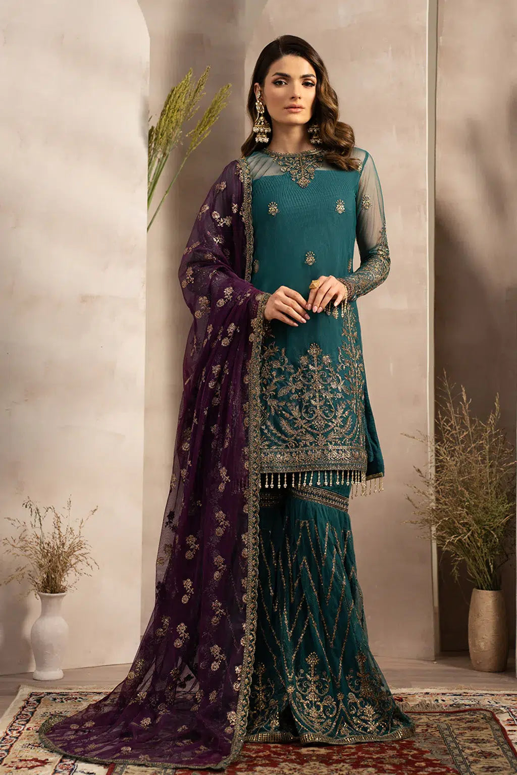 Zarif | Naqsh Festive Formals 23 | ZRN 06 ELISE - Khanumjan  Pakistani Clothes and Designer Dresses in UK, USA 