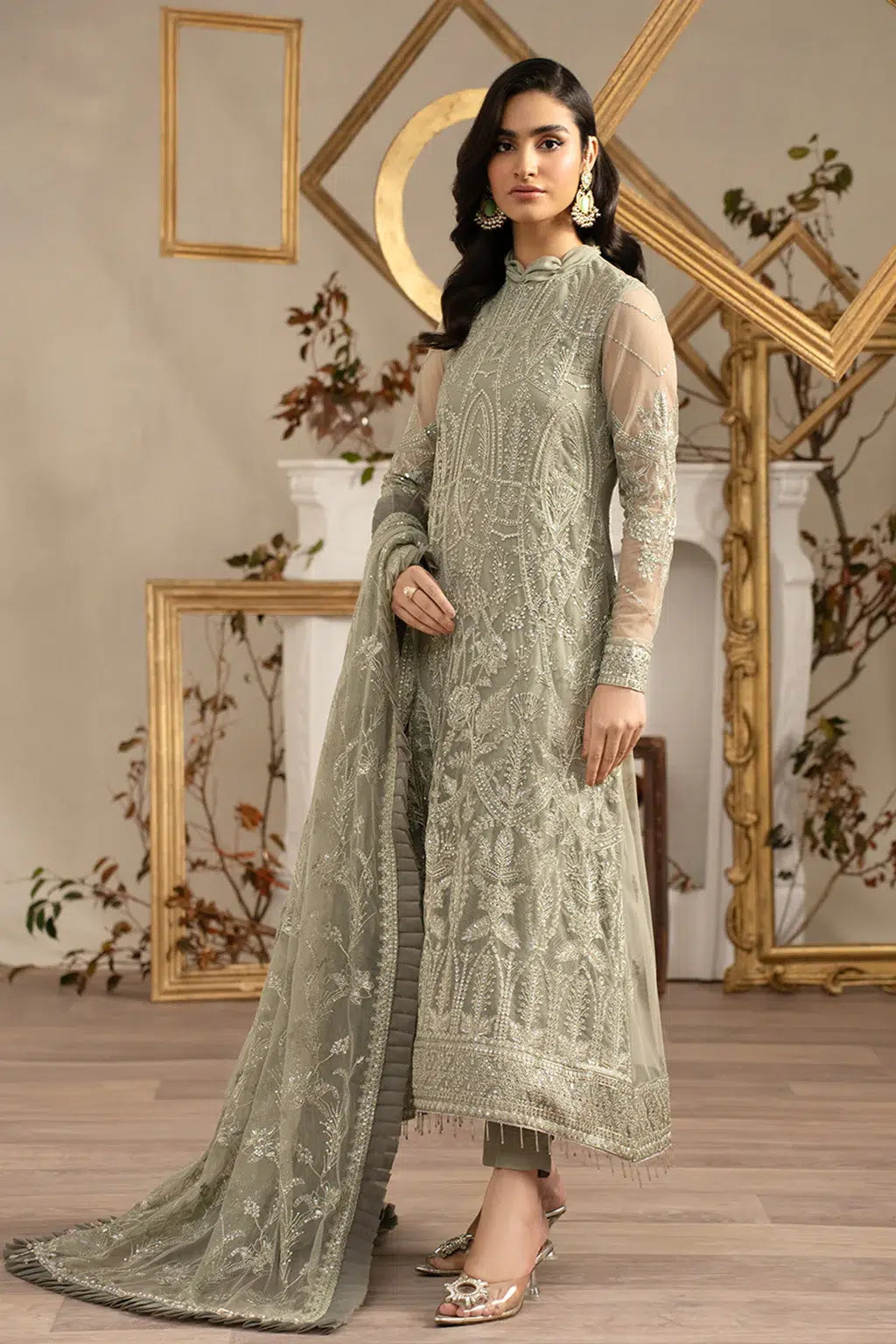 Zarif | Naqsh Festive Formals 23 | ZRN 05 PEARLY - Khanumjan  Pakistani Clothes and Designer Dresses in UK, USA 