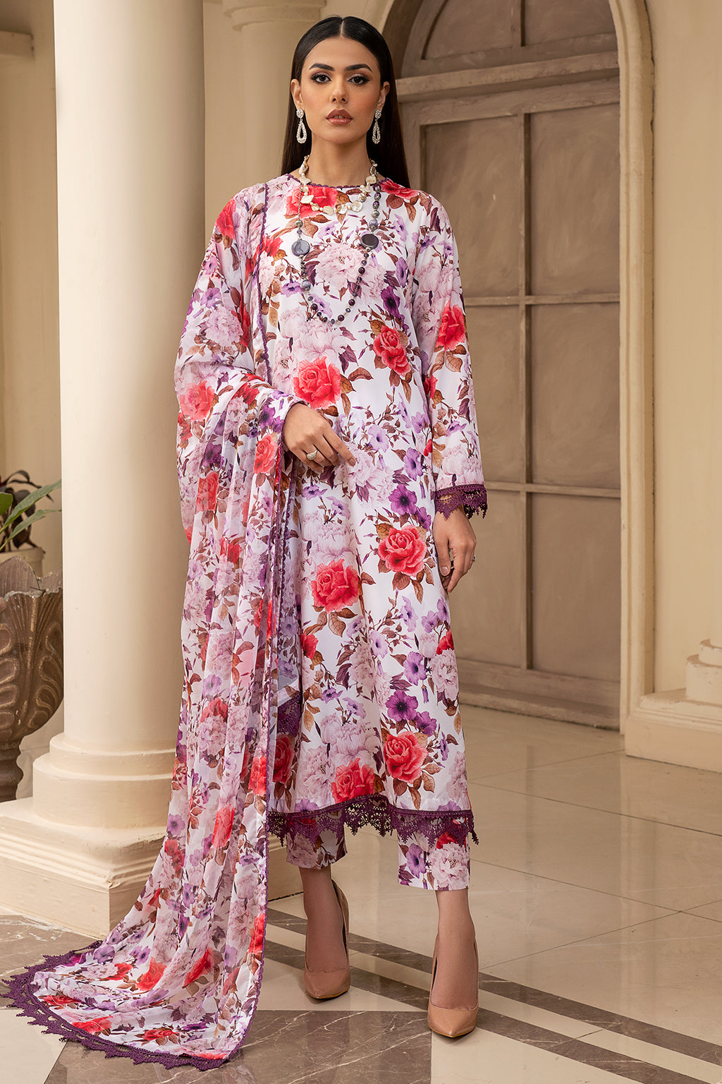 Zarif | Prints 24 | ZPR 03 CELINA - Khanumjan  Pakistani Clothes and Designer Dresses in UK, USA 