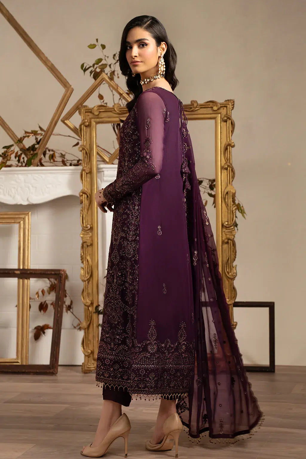 Zarif | Naqsh Festive Formals 23 | ZRN 04 NEEMAL - Khanumjan  Pakistani Clothes and Designer Dresses in UK, USA 