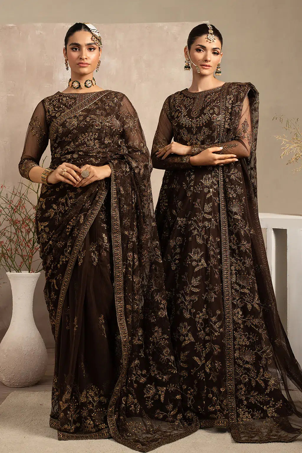 Zarif | Naqsh Festive Formals 23 | ZRN 01 SIYAH - Khanumjan  Pakistani Clothes and Designer Dresses in UK, USA 