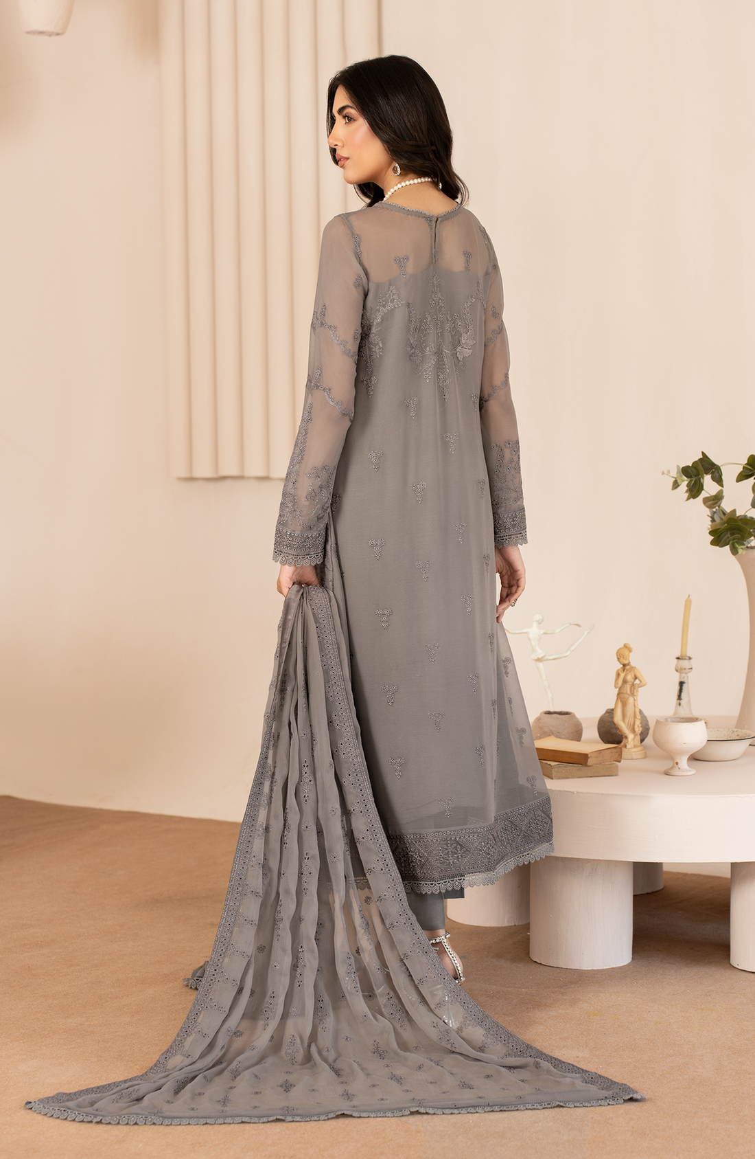 Zarif | Chiffon Edit  | ZL 05 AYMAH - Khanumjan  Pakistani Clothes and Designer Dresses in UK, USA 