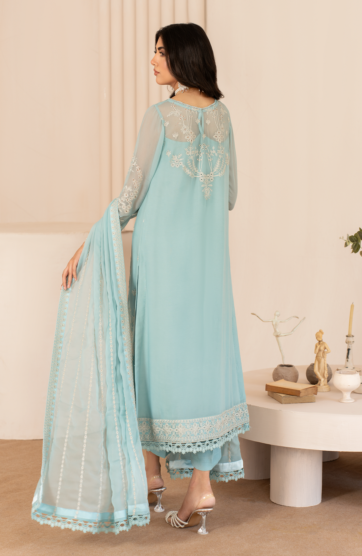 Zarif | Chiffon Edit  | ZL 02 SAHIBA - Khanumjan  Pakistani Clothes and Designer Dresses in UK, USA 