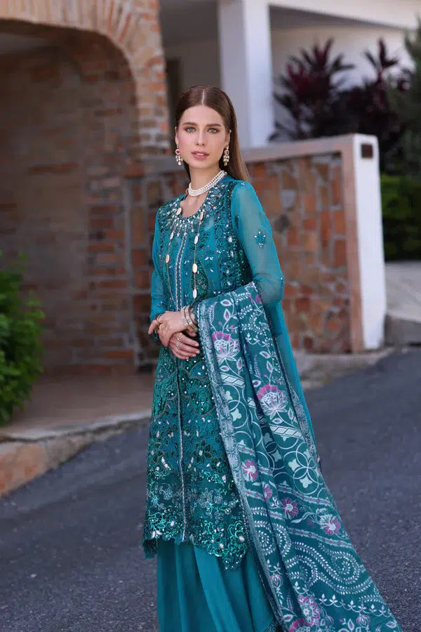 Noor by Saadia Asad | Chiffon Formals 23 | D8-Zarish - Khanumjan  Pakistani Clothes and Designer Dresses in UK, USA 