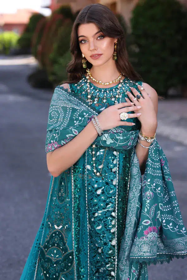 Noor by Saadia Asad | Chiffon Formals 23 | D8-Zarish - Khanumjan  Pakistani Clothes and Designer Dresses in UK, USA 