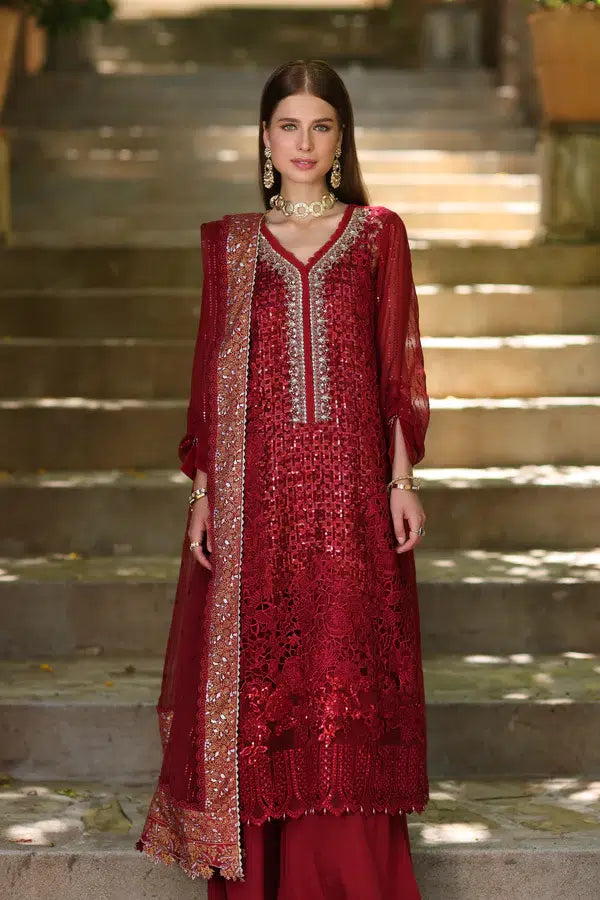 Noor by Saadia Asad | Chiffon Formals 23 | D3-Sirena - Khanumjan  Pakistani Clothes and Designer Dresses in UK, USA 