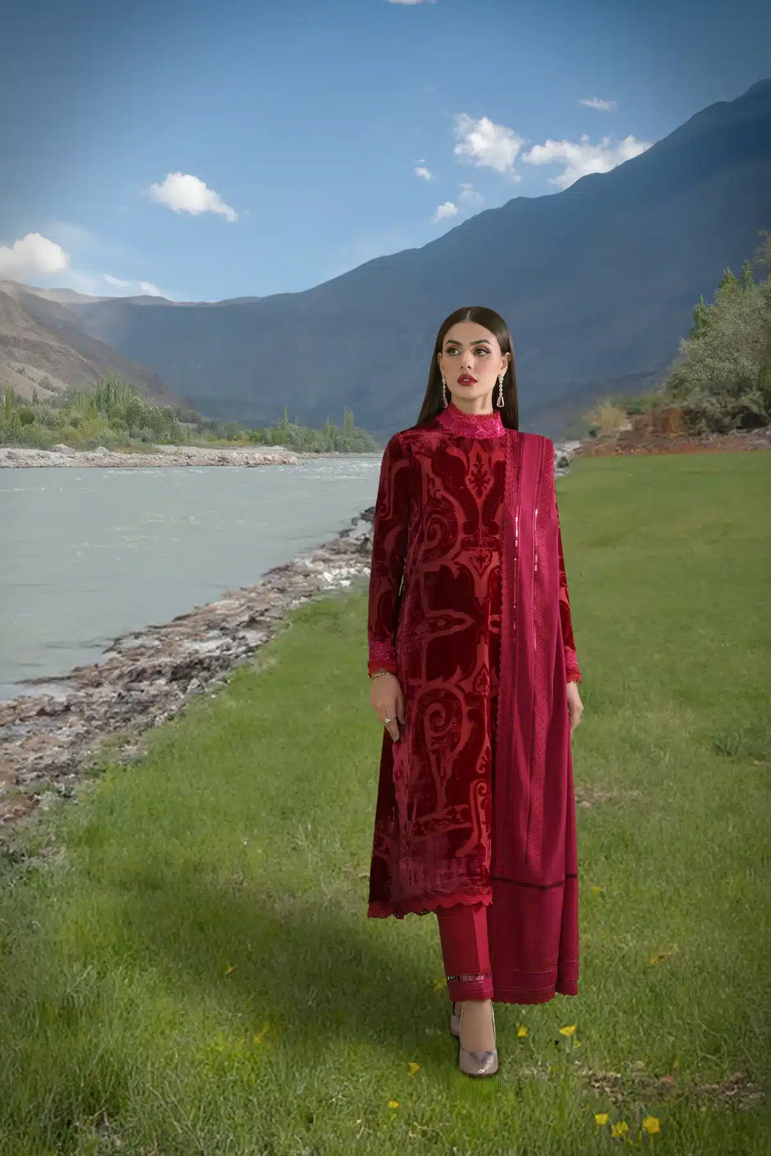 Sable Vogue | Winter 23 | 04 - Khanumjan  Pakistani Clothes and Designer Dresses in UK, USA 