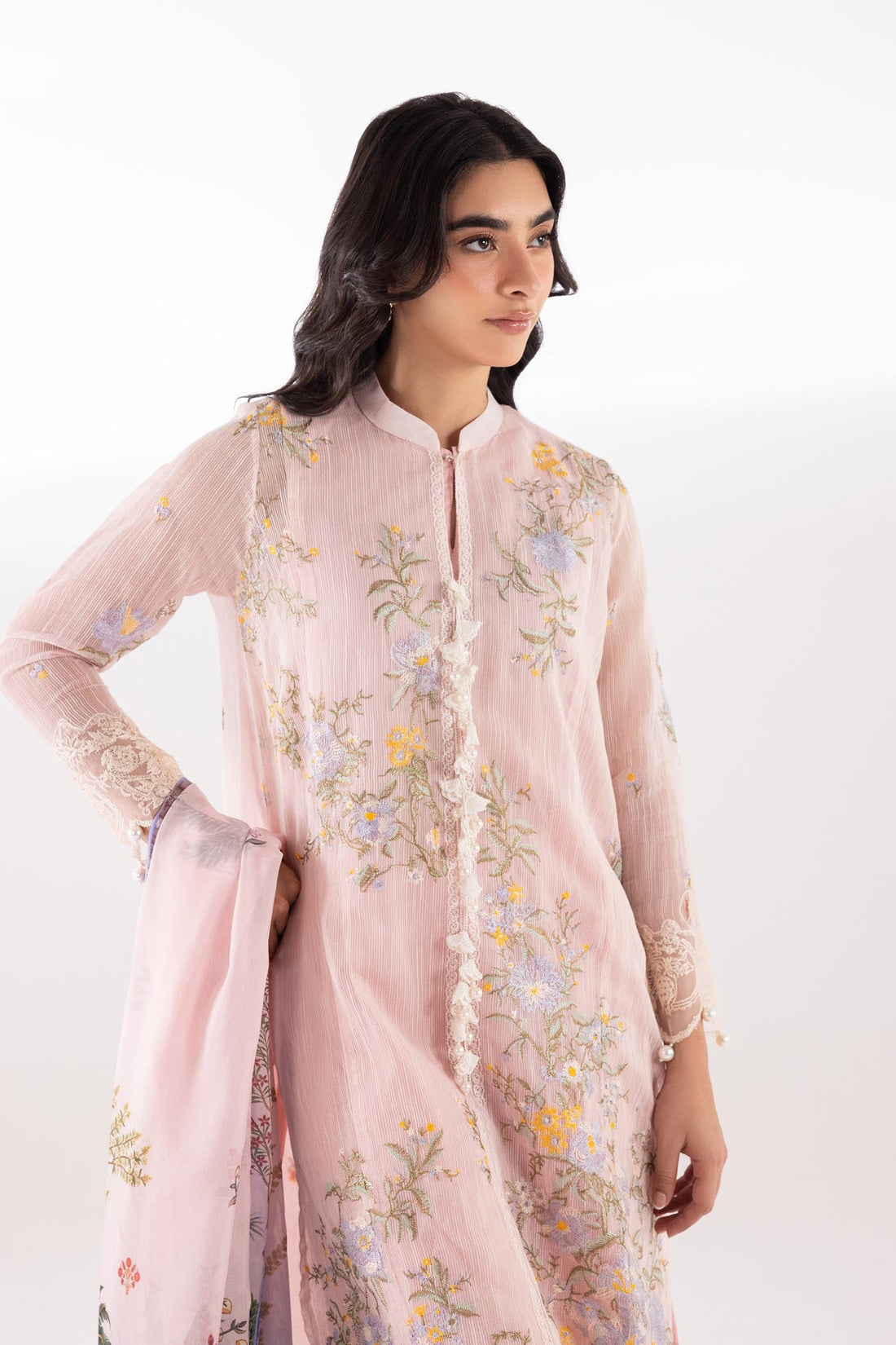 Sana Safinaz | Luxury Pret | Muzlin Lawn Suit SC26MUZ213BP3