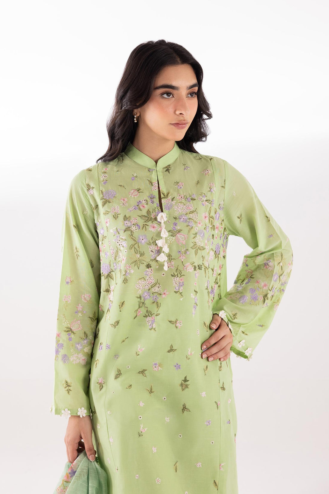 Sana Safinaz | Luxury Pret | Muzlin Lawn Suit SC26MUZ215BP3