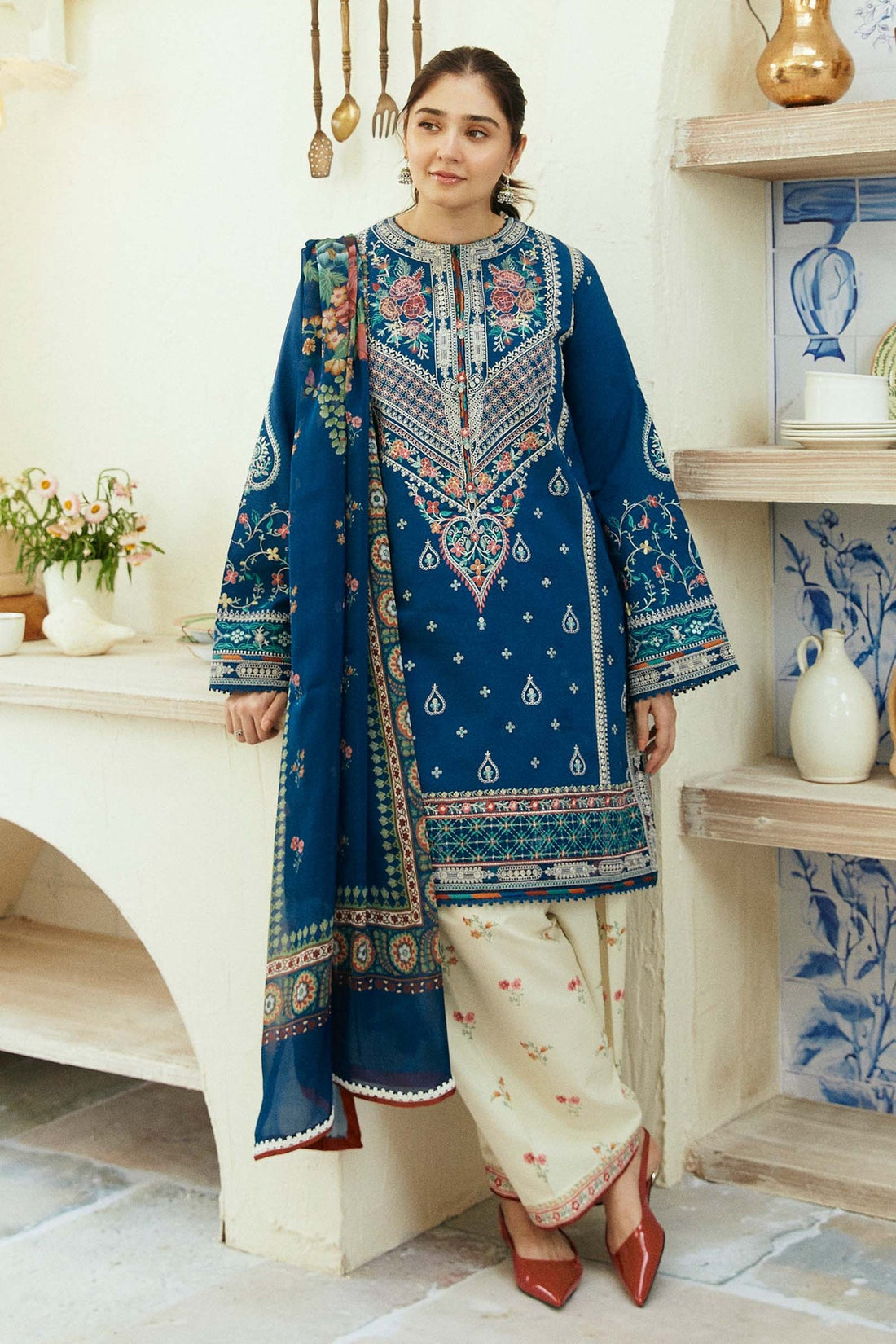 Zara Shahjahan | Coco Lawn Eid Edit 24 | SEHER-D1 - Khanumjan  Pakistani Clothes and Designer Dresses in UK, USA 