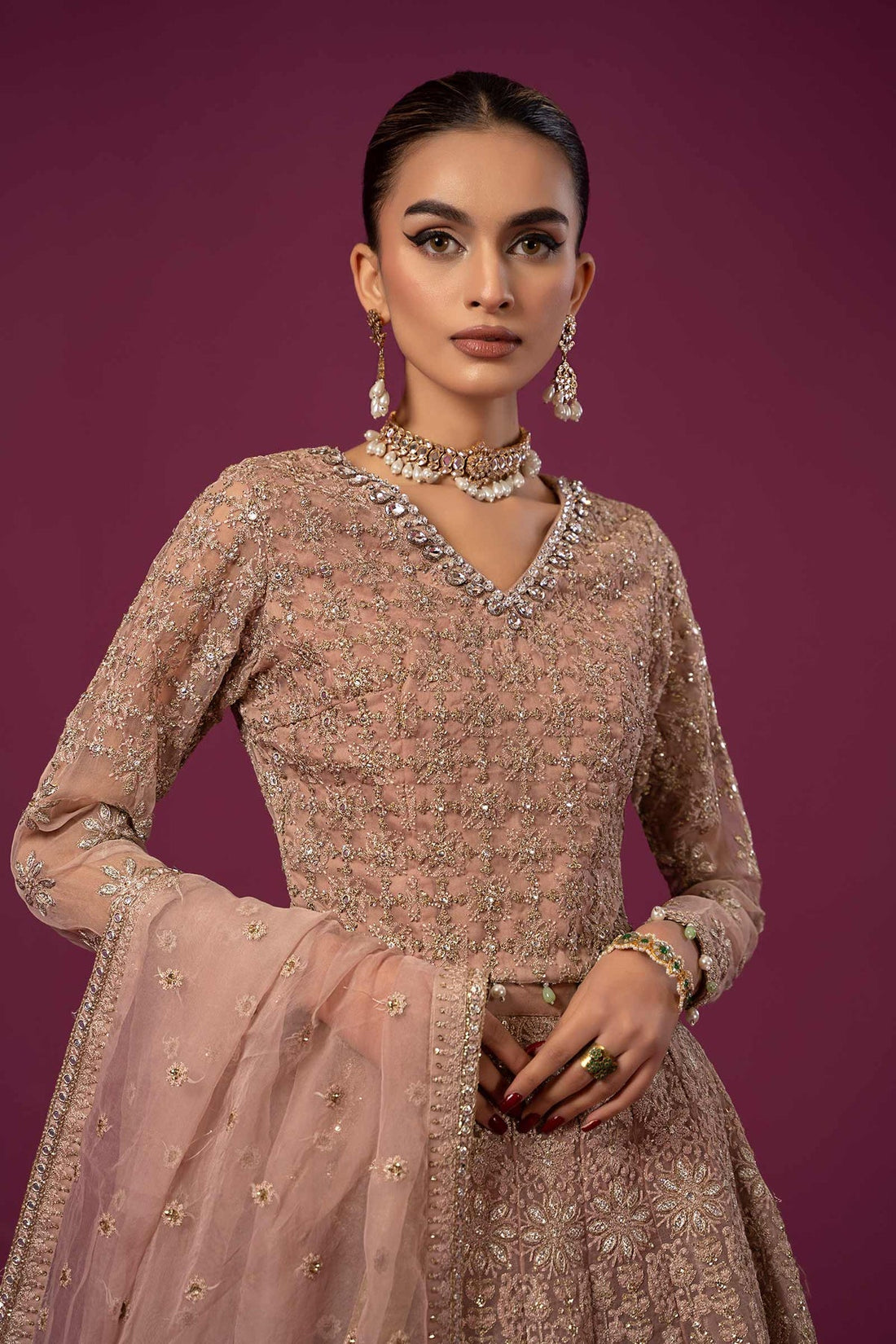 Maria B | Formal Wears |  SF-EF24-02 - Khanumjan  Pakistani Clothes and Designer Dresses in UK, USA 