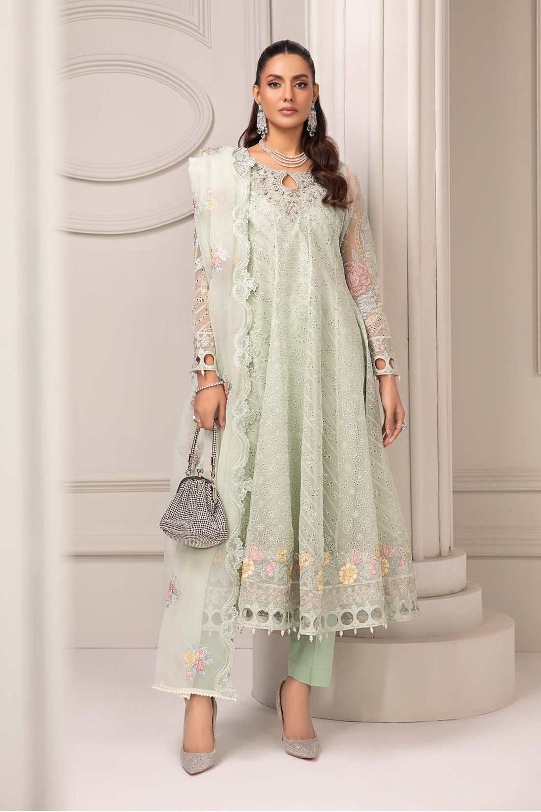 Maria B | Formal Wears | SF-EF24-03 - Khanumjan  Pakistani Clothes and Designer Dresses in UK, USA 