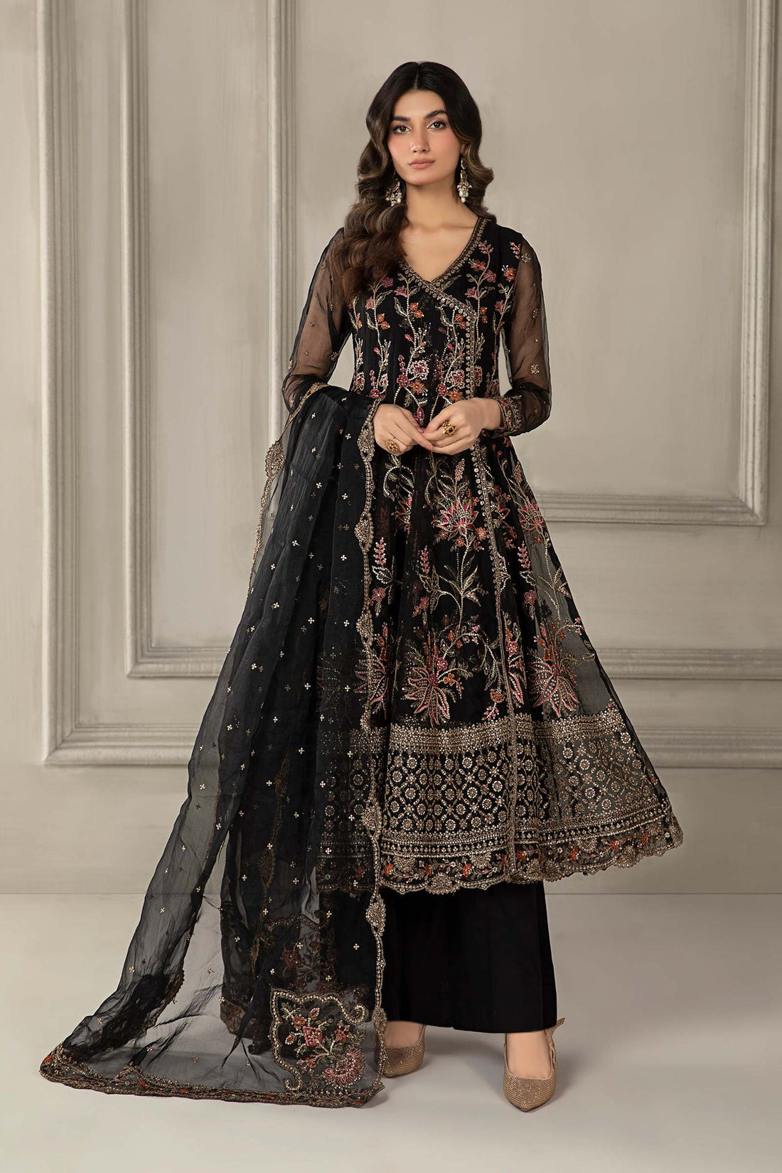 Maria B | Formal Wears | SF-EF24-19 - Khanumjan  Pakistani Clothes and Designer Dresses in UK, USA 