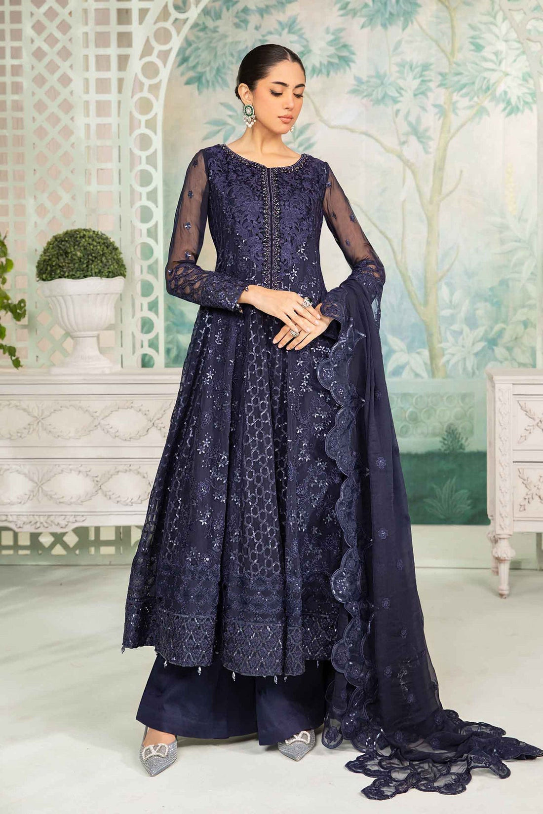 Maria B | Formal Wears | SF-EA24-12 - Khanumjan  Pakistani Clothes and Designer Dresses in UK, USA 