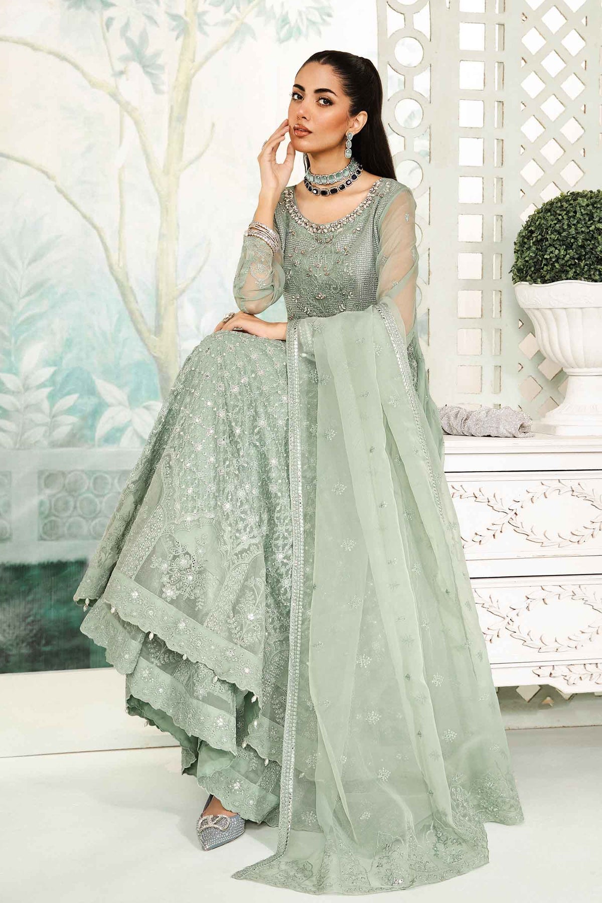 Maria B | Formal Wears | SF-EA24-36 - Khanumjan  Pakistani Clothes and Designer Dresses in UK, USA 