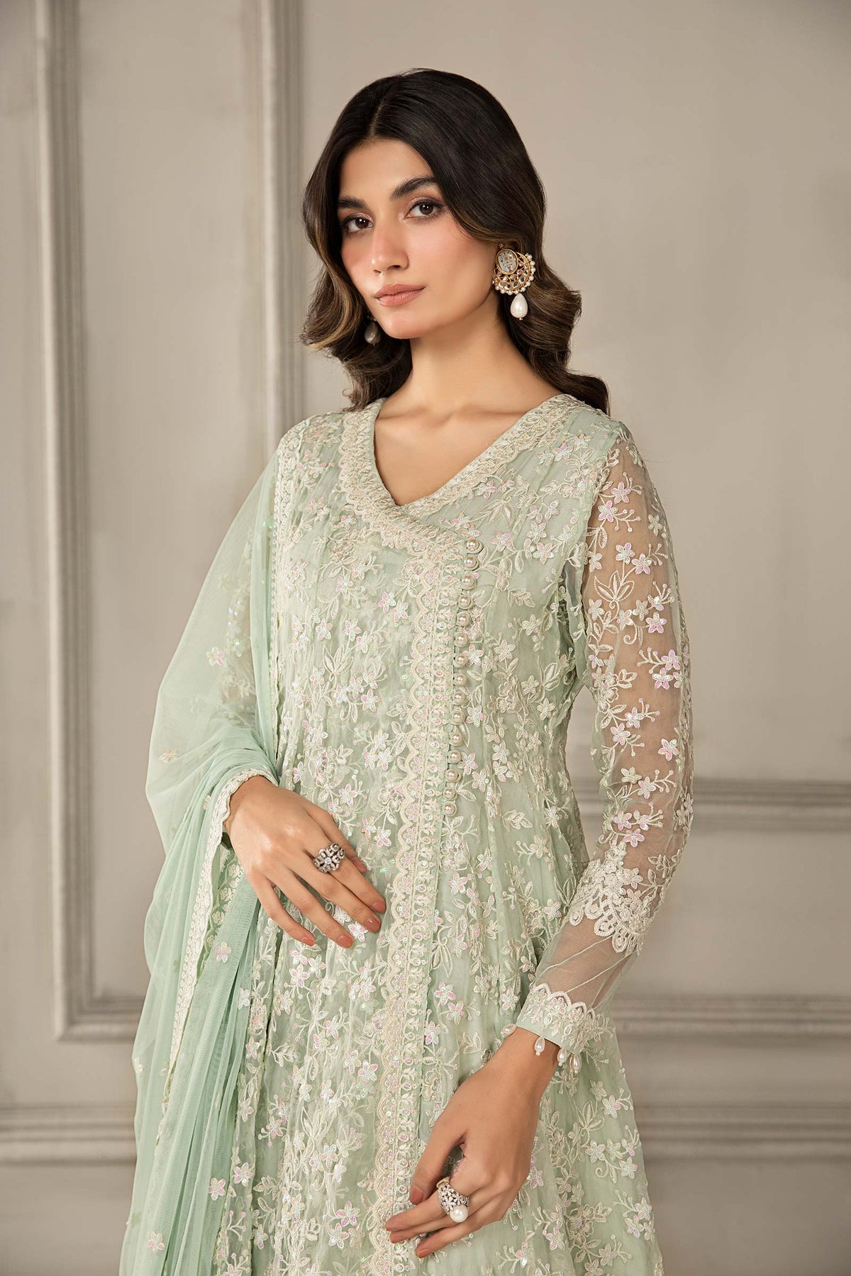 Maria B | Formal Wears | SF-EF24-09 - Khanumjan  Pakistani Clothes and Designer Dresses in UK, USA 