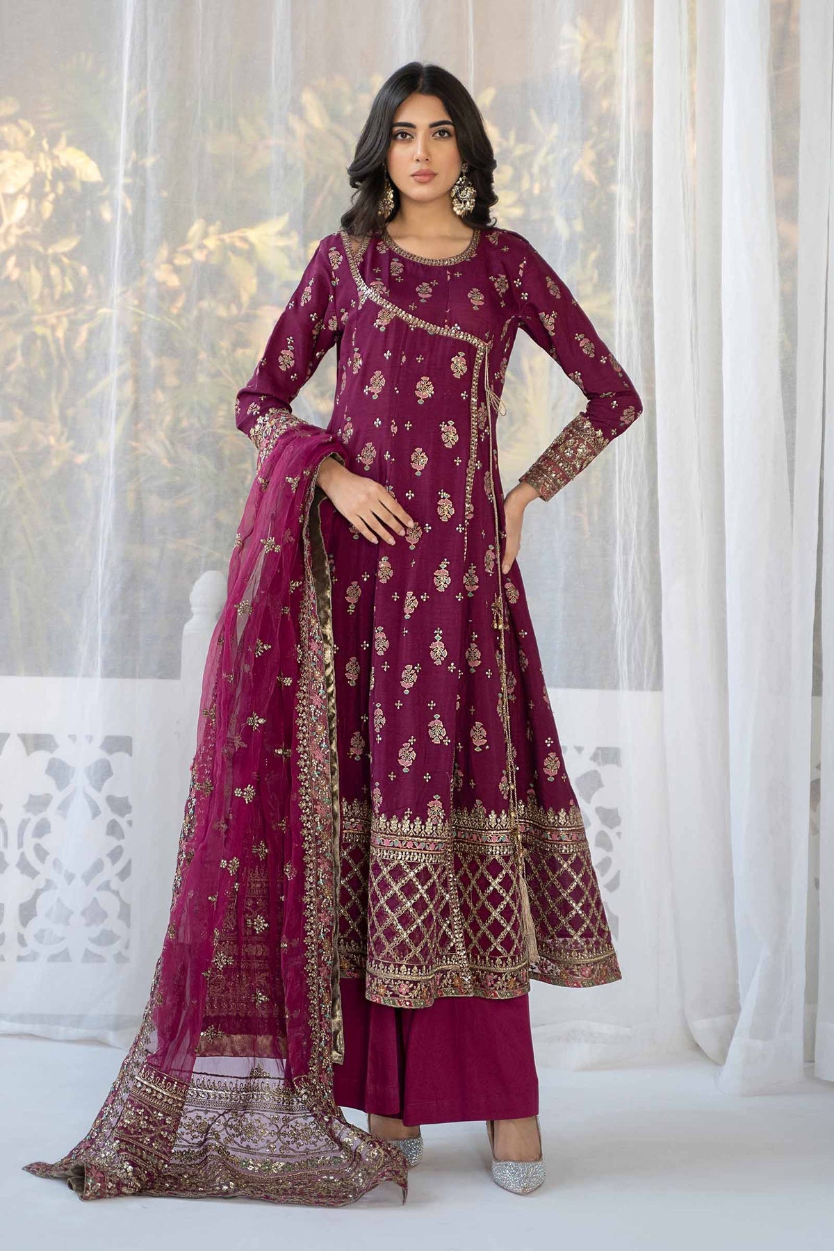 Maria B | Formal Wears | SF-EF24-23 - Khanumjan  Pakistani Clothes and Designer Dresses in UK, USA 