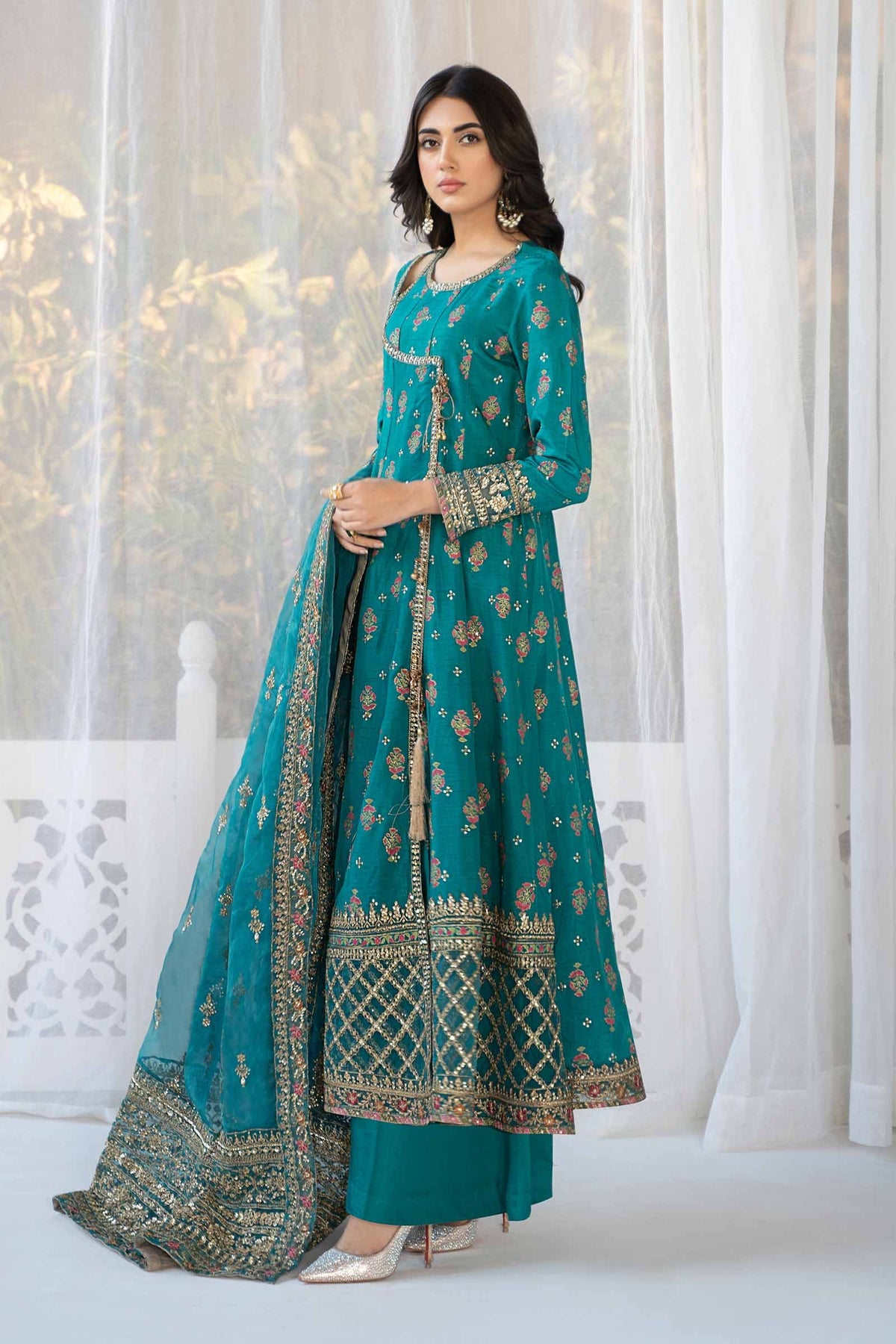 Maria B | Formal Wears | SF-EF24-23 - Khanumjan  Pakistani Clothes and Designer Dresses in UK, USA 