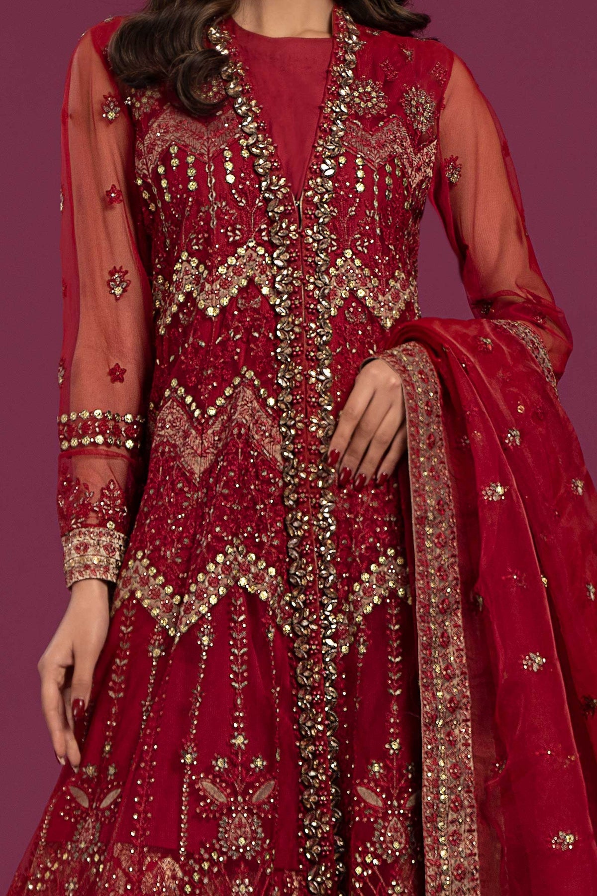 Maria B | Formal Wears | SF-EF24-28 - Khanumjan  Pakistani Clothes and Designer Dresses in UK, USA 