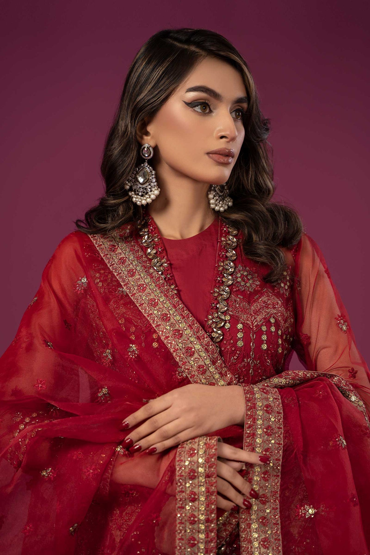 Maria B | Formal Wears | SF-EF24-28 - Khanumjan  Pakistani Clothes and Designer Dresses in UK, USA 