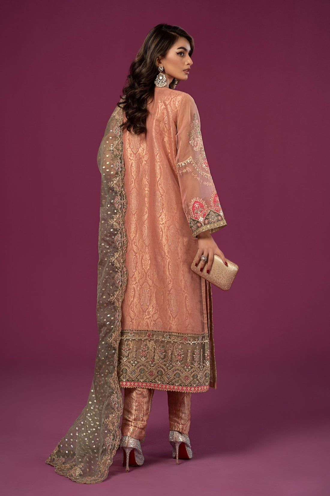 Maria B | Formal Wears | SF-EF24-37 - Khanumjan  Pakistani Clothes and Designer Dresses in UK, USA 