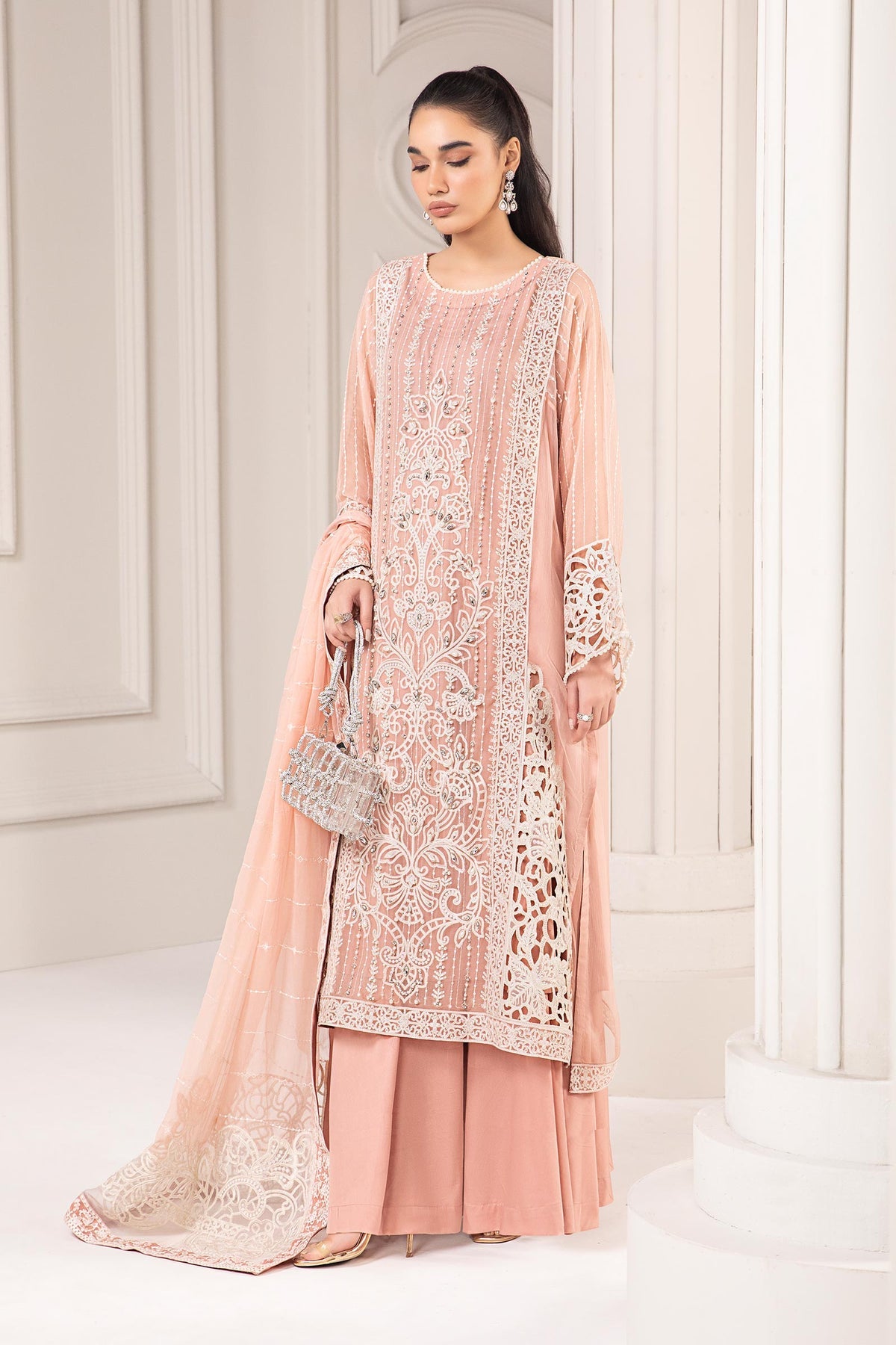 Maria B | Formal Wears | SF-EF24-67 - Khanumjan  Pakistani Clothes and Designer Dresses in UK, USA 