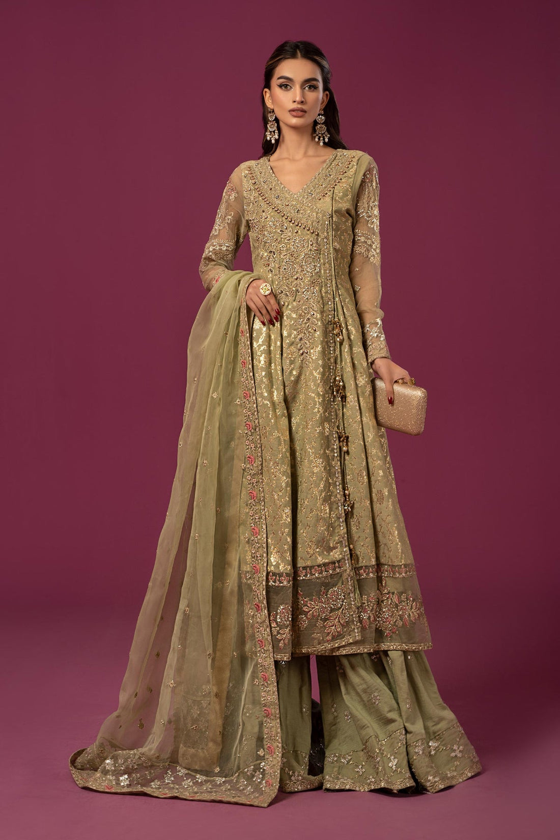 Maria B | Formal Wears | SF-EF24-70 - Khanumjan  Pakistani Clothes and Designer Dresses in UK, USA 