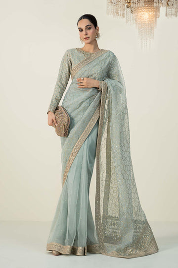 Maria B | Formal Wears | Raw Silk Saree | SF-W24-15