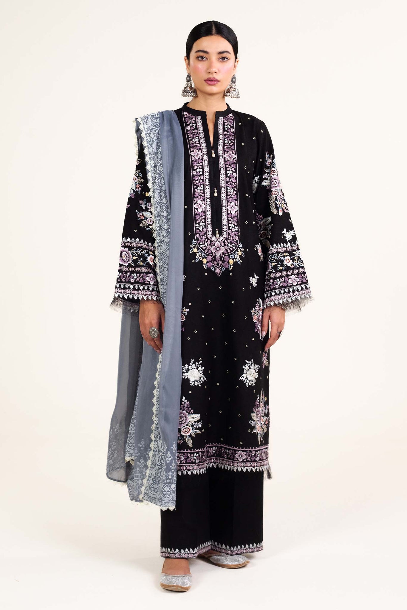 Zara Shahjahan | Stitched Lawn 24 | SL-SIFFA-4B