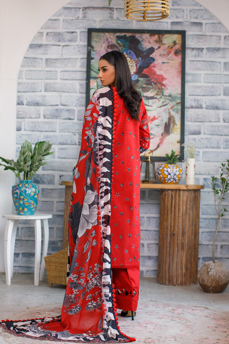 Marjjan | Cranation Lawn | SLC-21 A - Khanumjan  Pakistani Clothes and Designer Dresses in UK, USA 