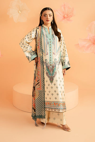 Imrozia Premium | Amelia Printed Silk | SP-150 Verdant Élan