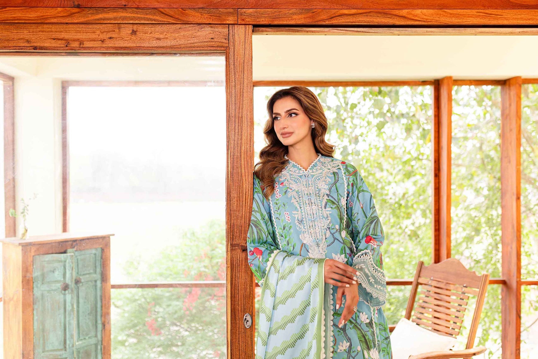 Sable Vogue | Shiree Lawn 24 | Flower Of Paradise - Khanumjan  Pakistani Clothes and Designer Dresses in UK, USA 