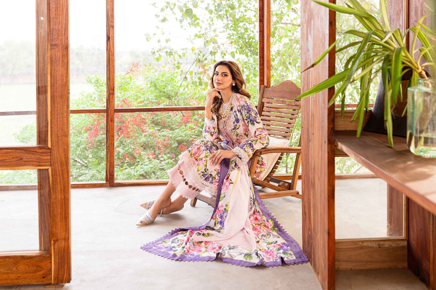 Sable Vogue | Shiree Lawn 24 | Pink Gardenia - Khanumjan  Pakistani Clothes and Designer Dresses in UK, USA 