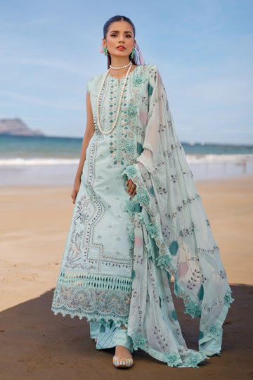 Marjjan | Sahil Lawn | SSL-07-A - Khanumjan  Pakistani Clothes and Designer Dresses in UK, USA 
