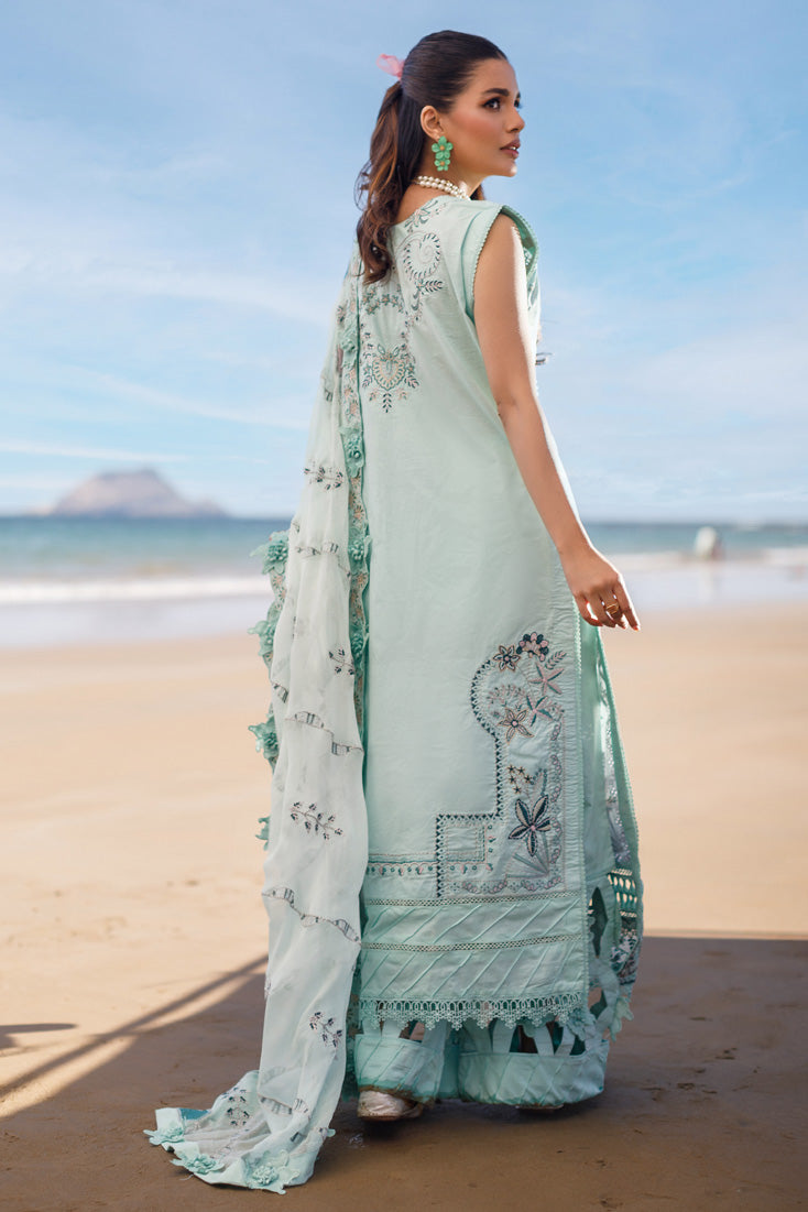 Marjjan | Sahil Lawn | SSL-07-A - Khanumjan  Pakistani Clothes and Designer Dresses in UK, USA 