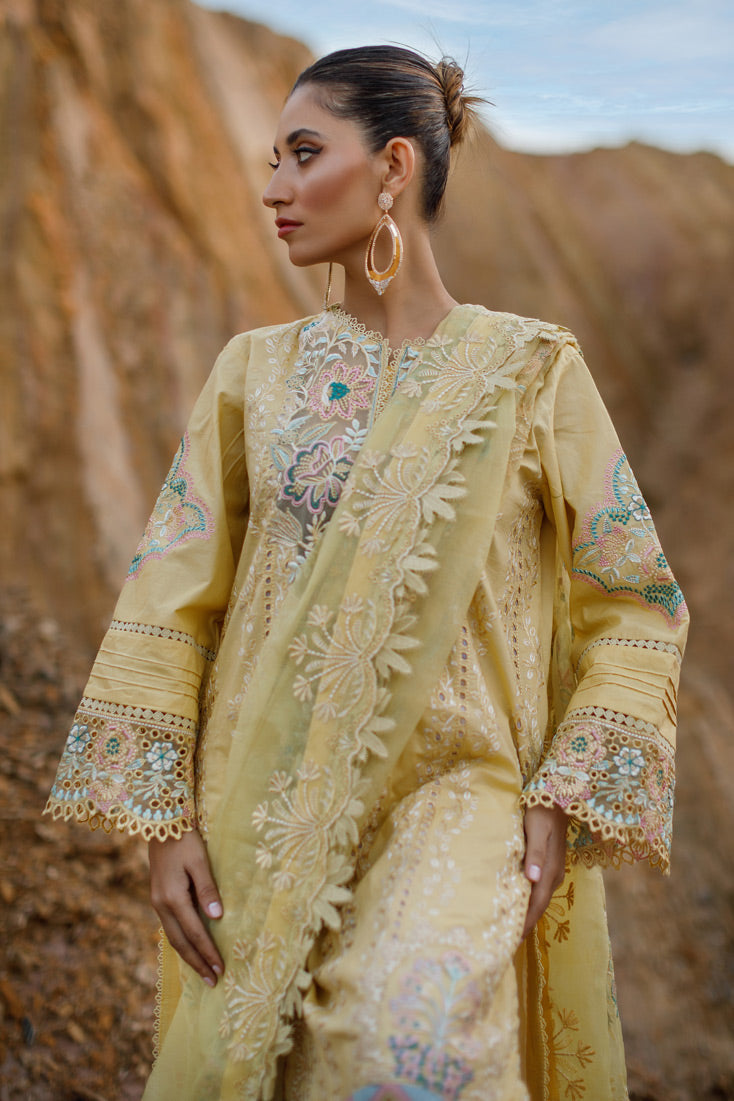 Marjjan | Sahil Lawn | SSL-09-A - Khanumjan  Pakistani Clothes and Designer Dresses in UK, USA 