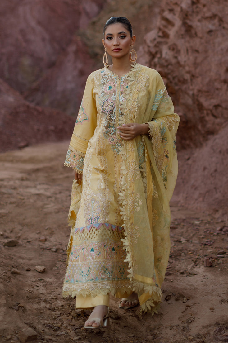 Marjjan | Sahil Lawn | SSL-09-A - Khanumjan  Pakistani Clothes and Designer Dresses in UK, USA 