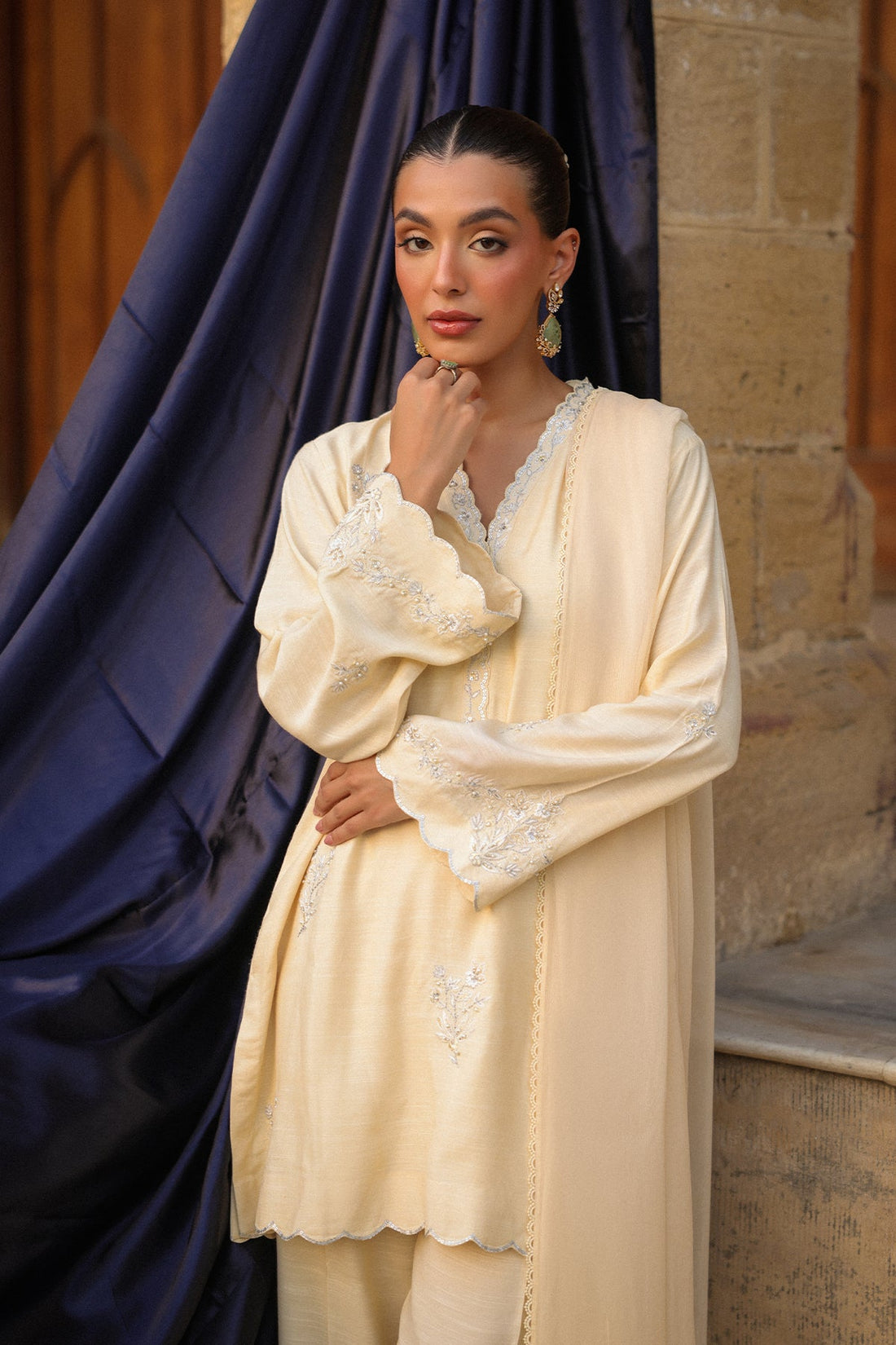 Sahar | Luxury Pret 25 | Butter Bloom