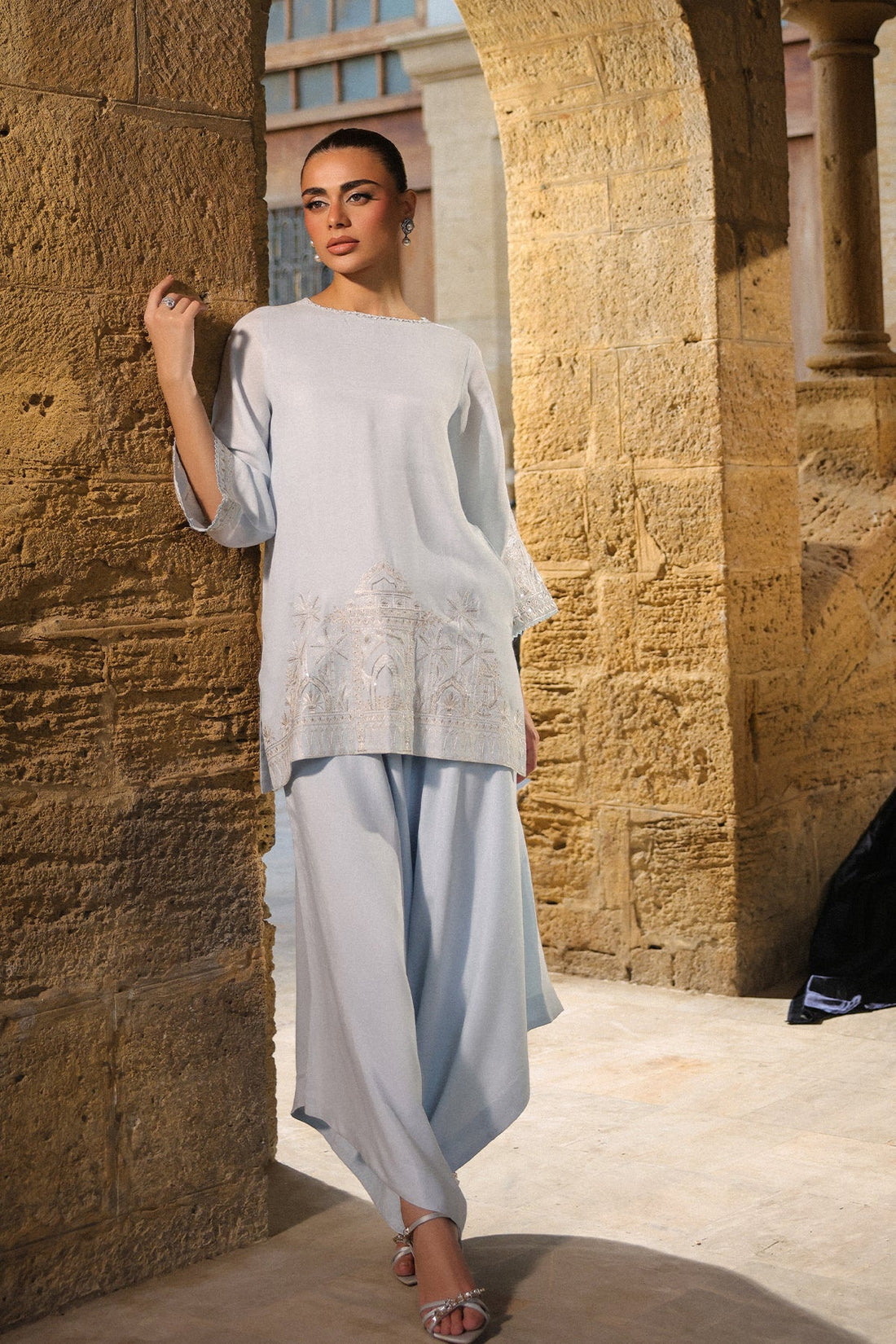 Sahar | Luxury Pret 25 | Misty Blue