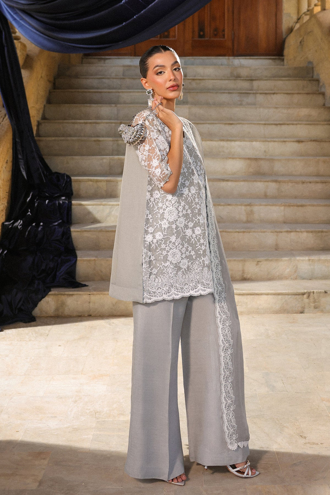 Sahar | Luxury Pret 25 | Moonlight Shimmer