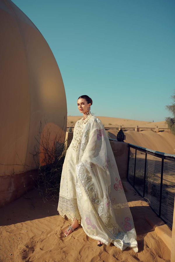 Noor by Saadia Asad | Eid Laserkari Lawn 24 | D2 - Khanumjan  Pakistani Clothes and Designer Dresses in UK, USA 