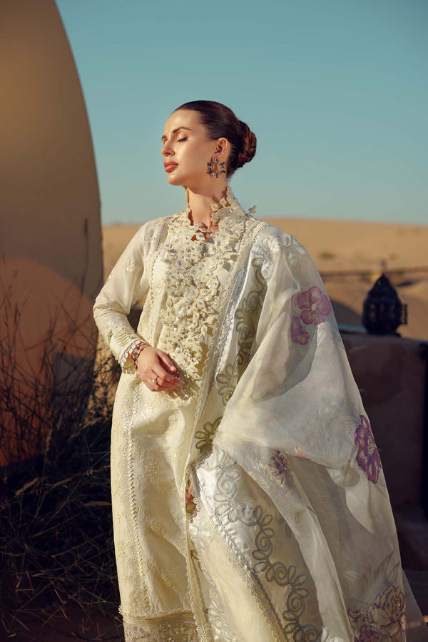 Noor by Saadia Asad | Eid Laserkari Lawn 24 | D2 - Khanumjan  Pakistani Clothes and Designer Dresses in UK, USA 