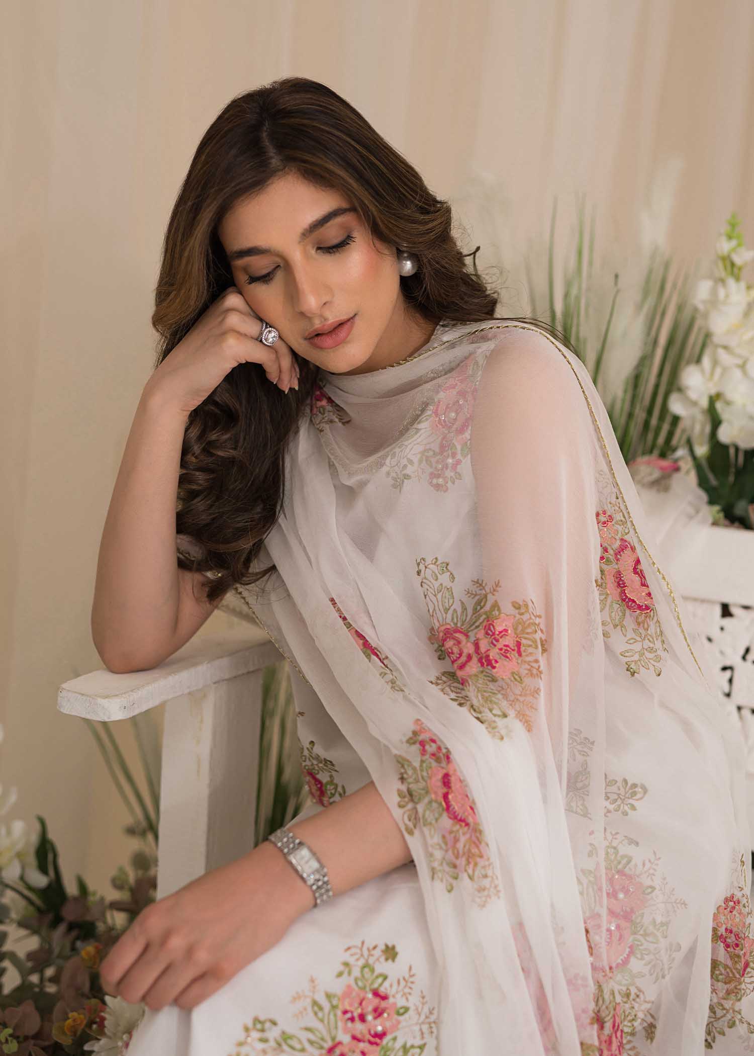 Sadaf Fawad Khan | Lyla Festive Pret | Tea Rose - Khanumjan  Pakistani Clothes and Designer Dresses in UK, USA 