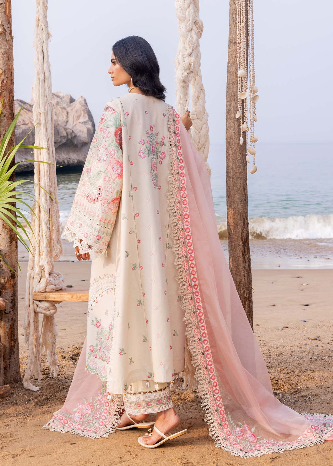 Sadaf Fawad Khan | Siraa Luxury Lawn 24| Calah (B) - Khanumjan  Pakistani Clothes and Designer Dresses in UK, USA 