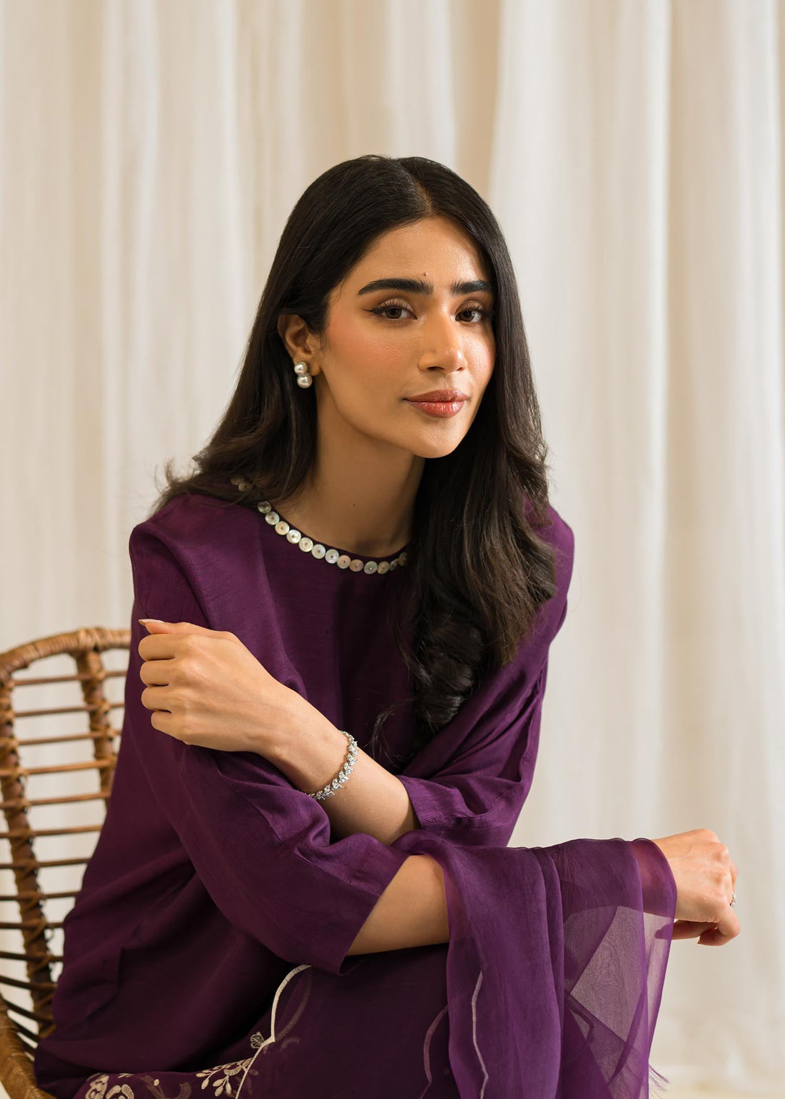 Sadaf Fawad Khan | Eid Pret 24 | Wisteria - Khanumjan  Pakistani Clothes and Designer Dresses in UK, USA 