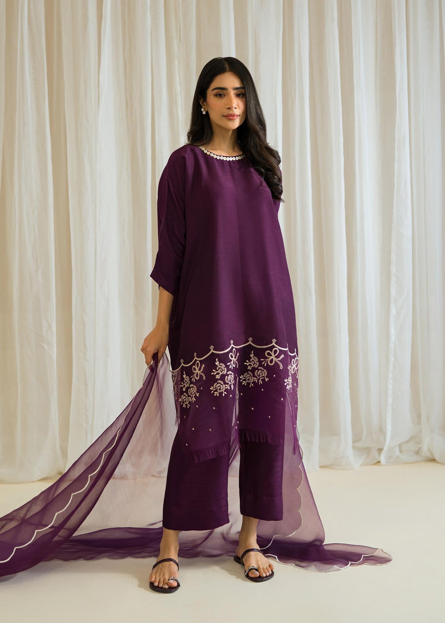 Sadaf Fawad Khan | Eid Pret 24 | Wisteria - Khanumjan  Pakistani Clothes and Designer Dresses in UK, USA 