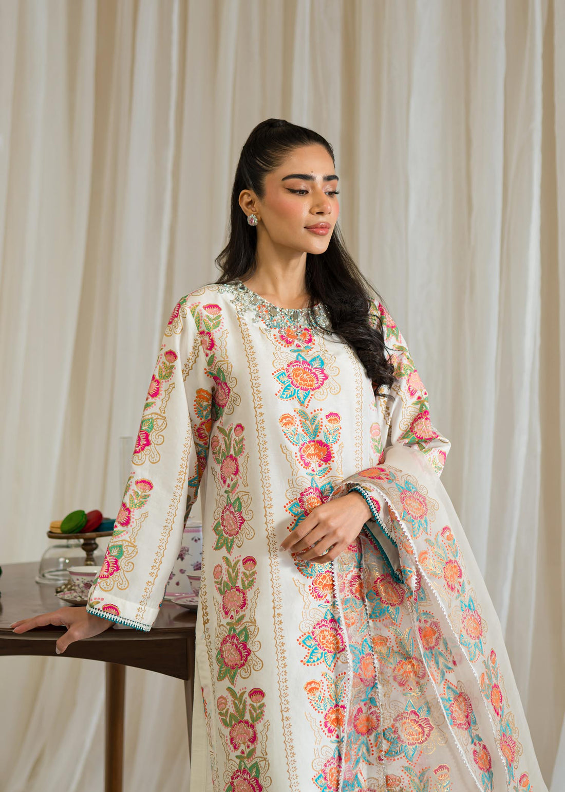 Sadaf Fawad Khan | Eid Pret 24 | Emel - Khanumjan  Pakistani Clothes and Designer Dresses in UK, USA 