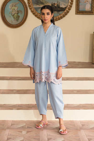 Sahar | Co Ord Sets |  Glacier Blue